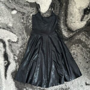 Elegant Black Mini Dress